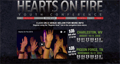 Desktop Screenshot of heartsonfireministries.org